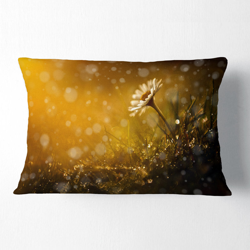 Coussin de soleil à fleurs