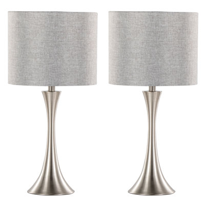 Ensemble de lampes de table standard 24,25 po Adonis
