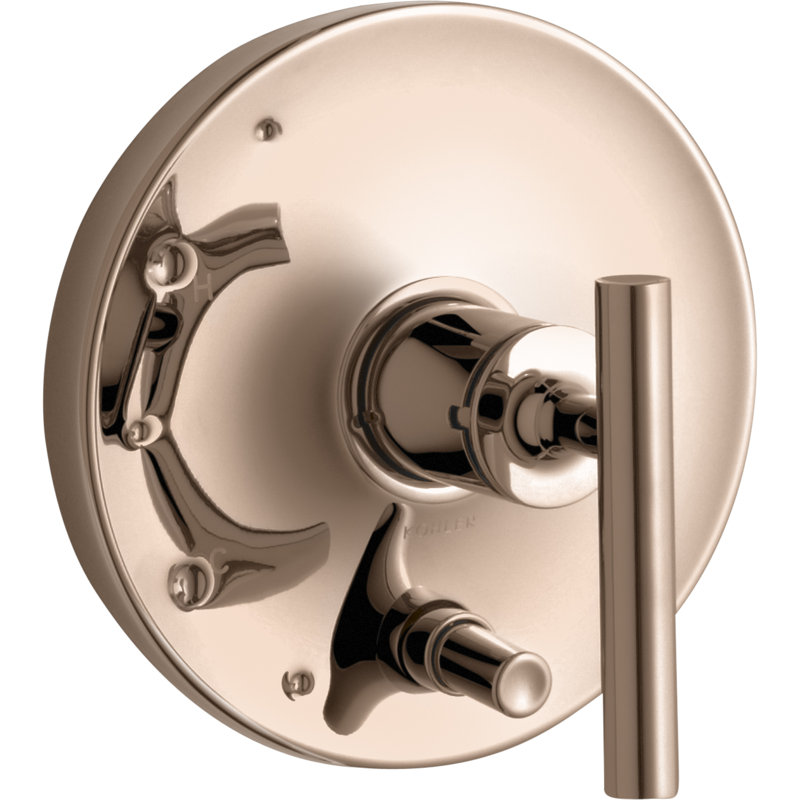 Garniture de robinet Purist, Or rose vibrant