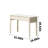 Modern solid oak office desk