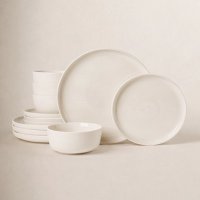 12-Piece Porcelain Dinnerware Set