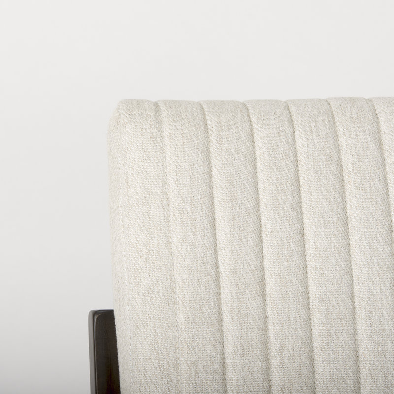 Chaise d'appoint Densel, Brun foncé