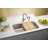 Lustertone 32.48" L x 18.142" W Double Basin Undermount Kitchen Sink