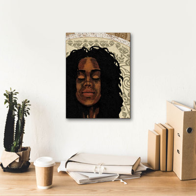 Toile épique Graffiti «Expressions 1» par Alonzo Saunders, 12 po x 16 po