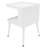 Metal Table With Open Storage For Living Room Bedroom(13.78*13.78*19.68In)-804432818