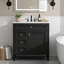 Meuble-lavabo 30 po avec comptoir simple, 2 tiroirs et tiroir basculant