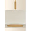 Luminaire suspendu tambour en lin 4 lumières Miller par Hilary Matt x Mitzi