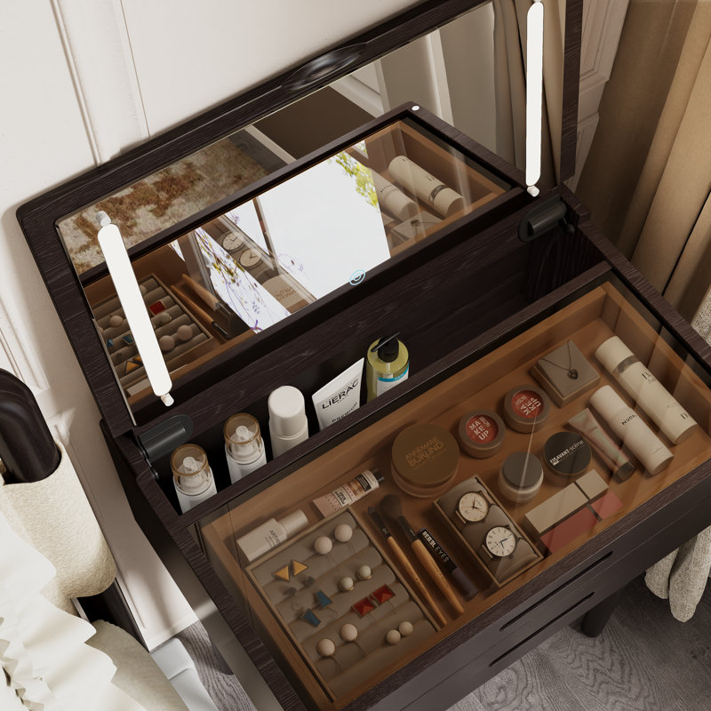 Ensemble de meuble-lavabo Anita, Noir