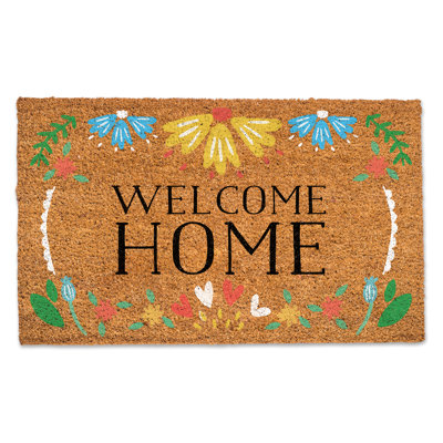 Amling Non-Slip No Pattern Doormat