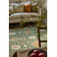Hand Knotted Wool Floral Area Rug in Indigo-1568398367