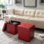 Repose-pieds carré avec rangement 15 po Besma-88777602