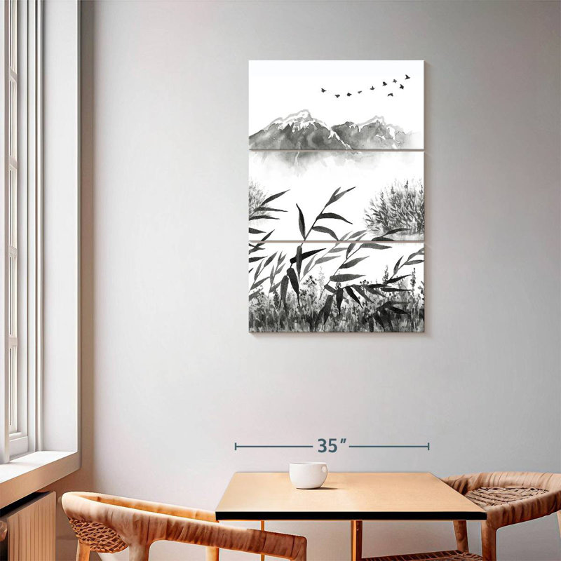 Paysage Harnek, H 57 po x l 36 po