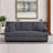 Zanobia 77.17'' Corduroy Sofa
