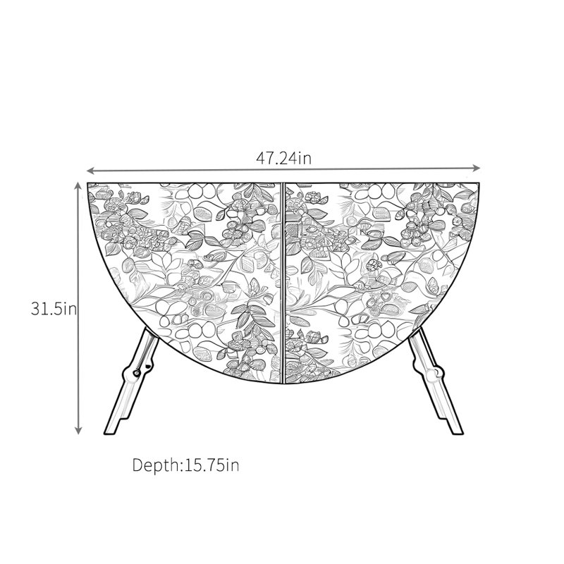 Buffet haut de gamme rétro