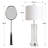 28" Modern Glass Table Lamp with Night Light, USB & Type-C Charging Ports, White Fabric Shade, 2-Light Design-496970717