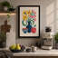 Flowers in Bloom Mid-Century 1 Piece Wrapped Canvas Wall Art-1585535178-1585535185