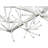 36" Pure White Sparkler Snowflake 660 LED Lighted Window Décor