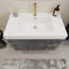 Ensemble de meuble-lavabo simple mural 35,4 "-70381365
