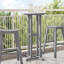 Round Outdoor Standing Height Table-867383908