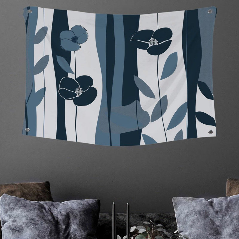 Microfiber Fabric Tapestry, 68" H x 80" W
