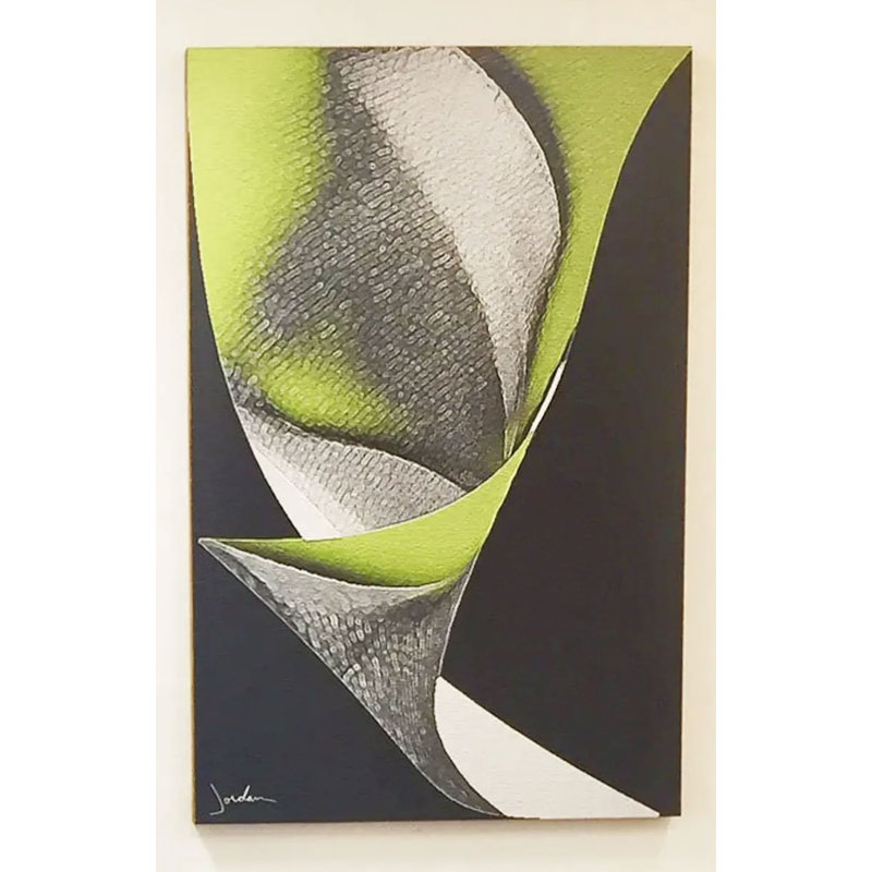 Arc And Twist #1 Print by Kent Wilcoxson Jordan