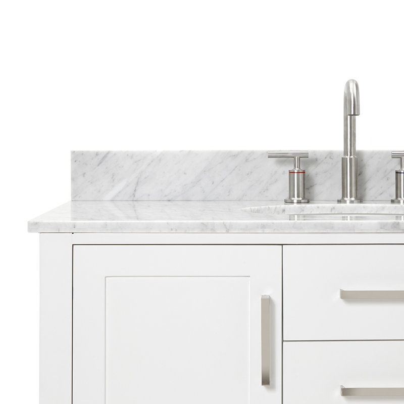 Bayhill 43'' W Single Vanity, White