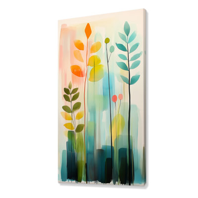 «Green Green Yellow Azriel I», reproduction d'art sur toile