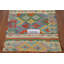 Tapis décoratif réversible en laine kilim oriental 4 x 5
