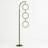 Nova 74" Green Modern LED Floor Lamp With Slim Pole And Weighted Base-2080821427