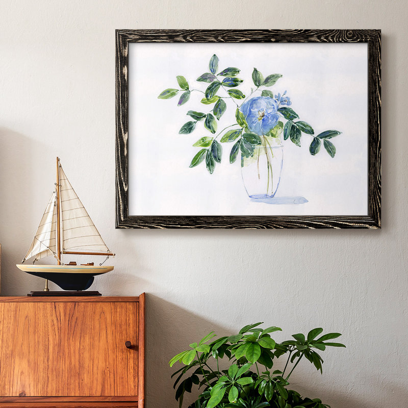 Rustic Simplicity I, reproduction d'art sur toile, H 26 po x l 38 po x P 1,5 po, Noir