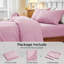 Microfiber Solid Colour Duvet Cover Set