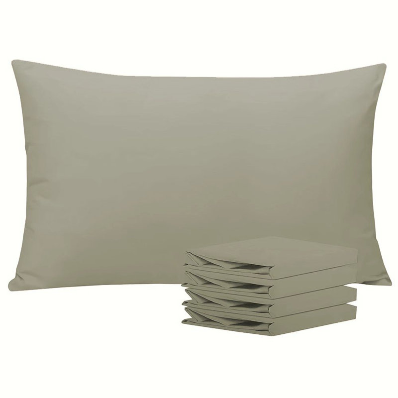 Easy Care Brushed Microfiber Pillow Case Microfiber Polyester Pillowcase With Envelope Closure By Lotechicw, Queen Pillowcase