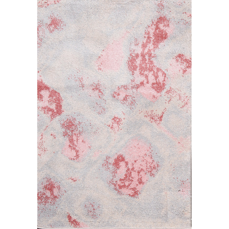 Tapis oriental abstrait transitionnel 2X3, Rectangle 2 pi 7 po x 7 pi 10 po