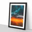 Sunset over Catalina Island - Framed Print-56920719-56920721