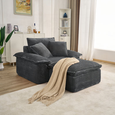 Fauteuil surdimensionné de 47 po