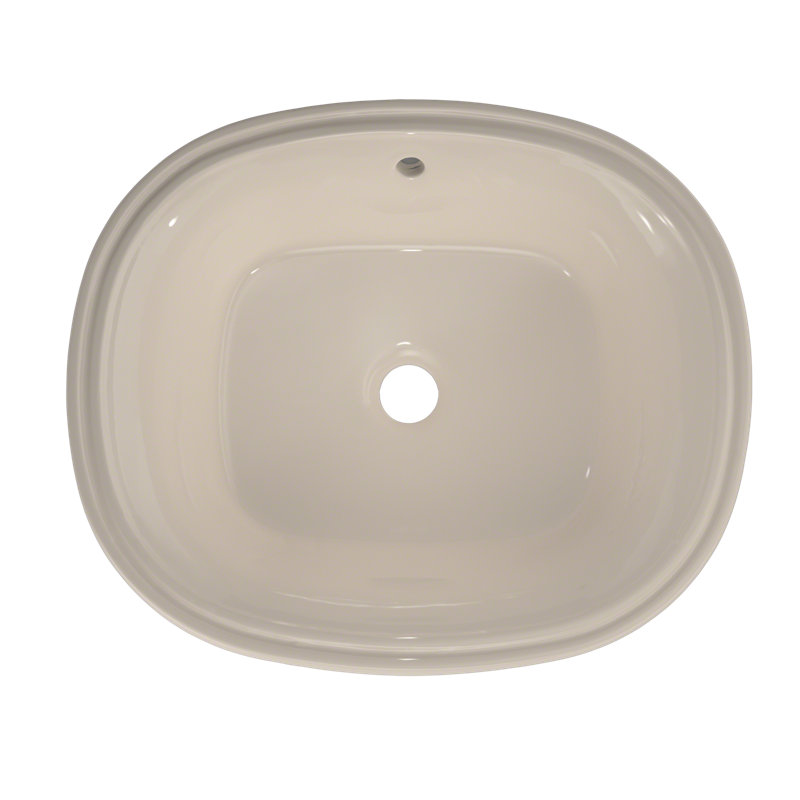 Maris™ Vitreous China Oval Undermount Bathroom Sink with Overflow, Bone