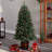 5' H Lighted Artificial Spruce Christmas Tree