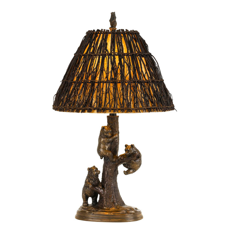 Lampe de table en bronze 29,5 "Marcellus
