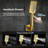Wall Mounted Waterfall Rain Shower System With 3 Body Jets And Handheld Shower Set-105998649