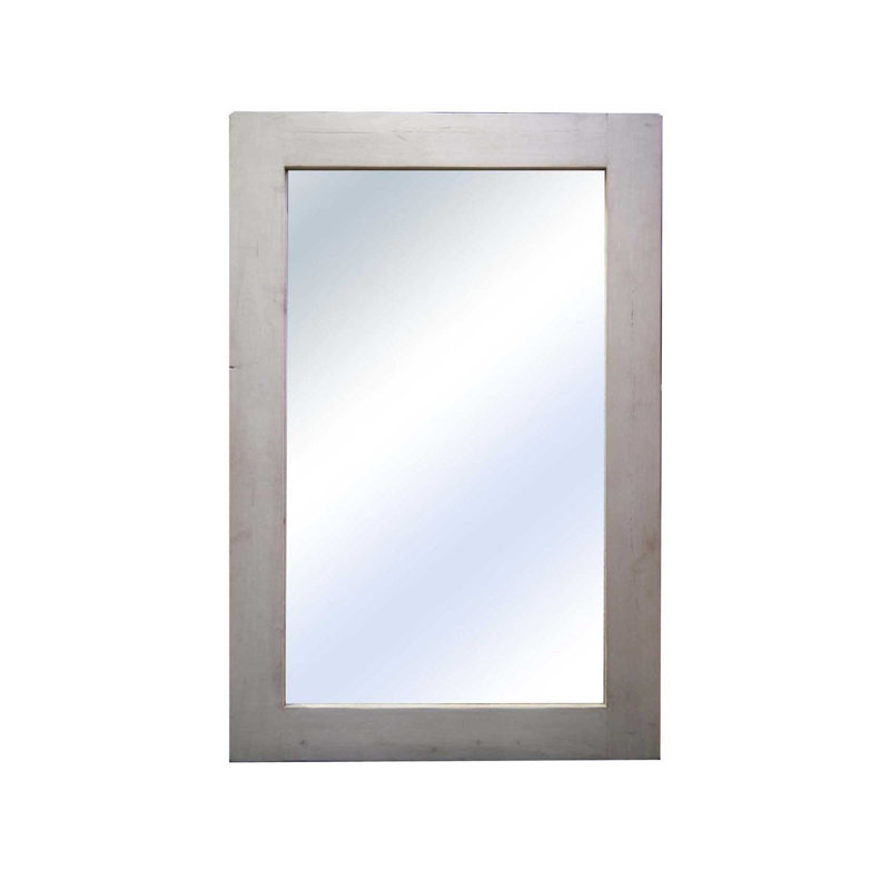Stamford Wood Flat Wall Mirror