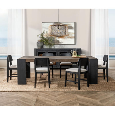 Deaven 5-piece Wood Dining Table Set