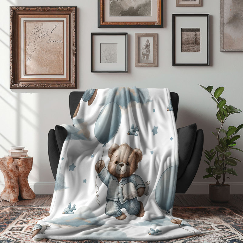 Baby Bear - 1 Piece Premium Blanket, Queen