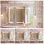 2540 Mirrored Bathroom Cabinets 6 Shelves with Mirror