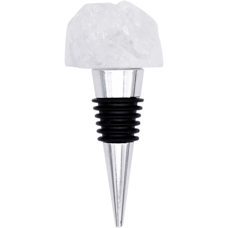 Gaye Quartz Crystal 1 Piece Bottle Stopper