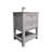 24'' Single Bathroom Vanity with Ceramic Top