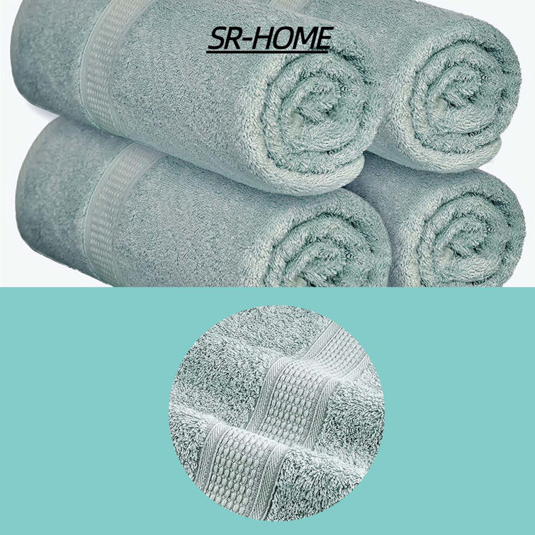 SR-HOME 4 Piece Bath Towel Set