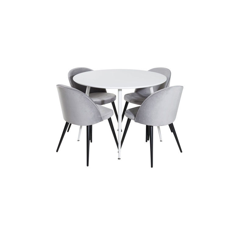 Trujillo 4 - Person Dining Set