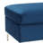 Velvet Rectangle Standard Ottoman-804428210