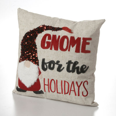Alkis Cotton Blend Throw Pillow