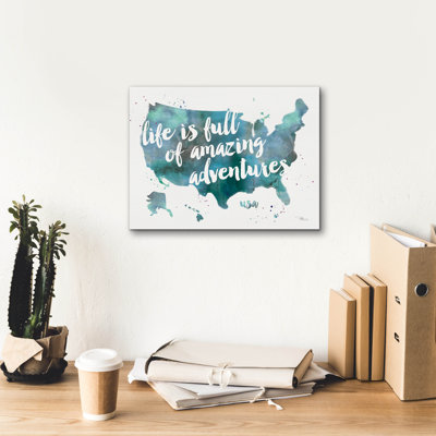 «Adventures 1» par Pela Studio, art mural sur toile